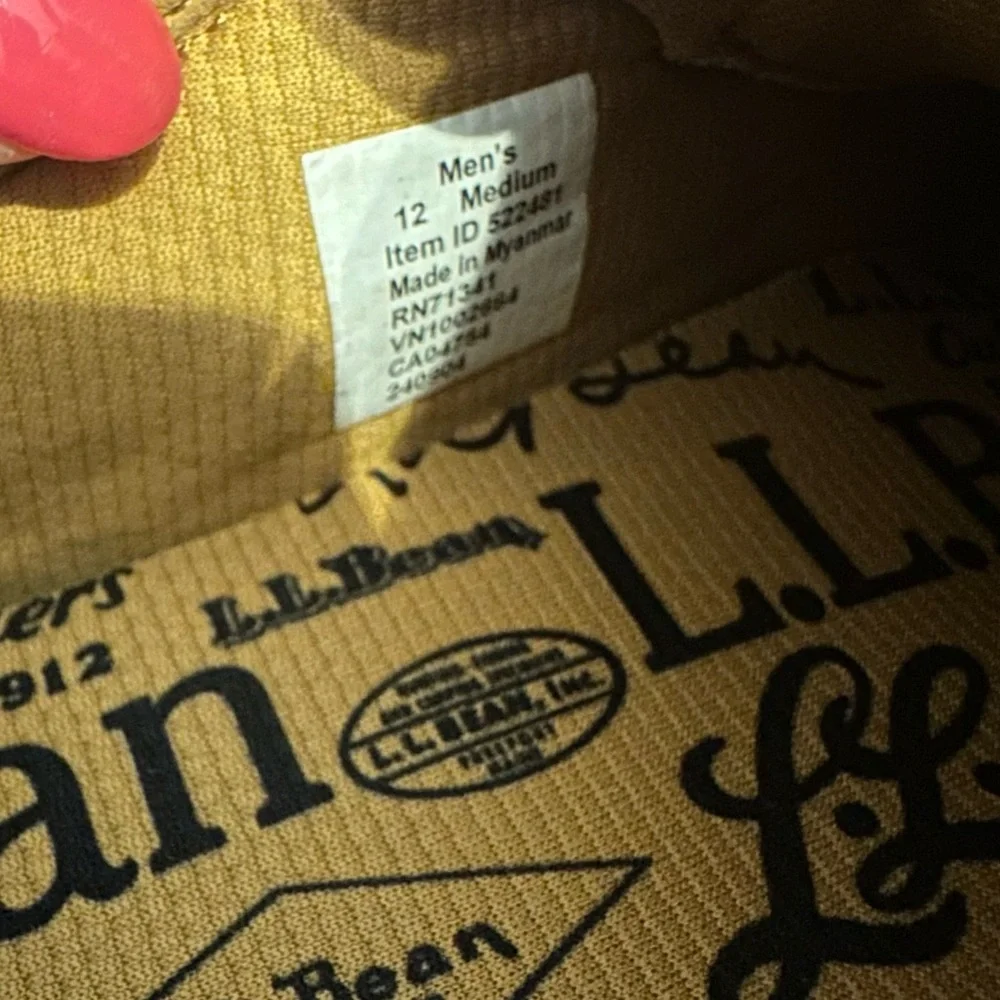 NWT Men’s‎ LL Bean Double L Sneaker - Size 12 Medium
